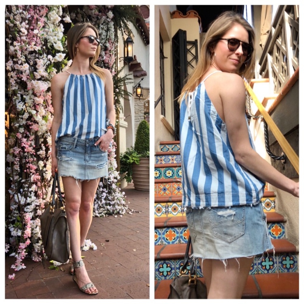 NWT Abercrombie Denim Skirt